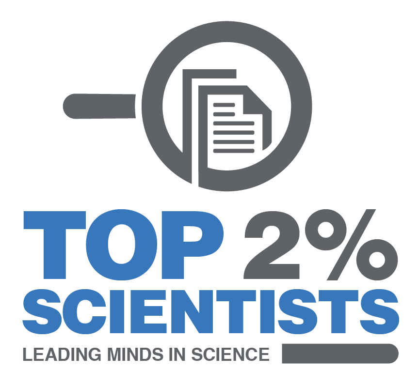 Top 2 percent scientist logo