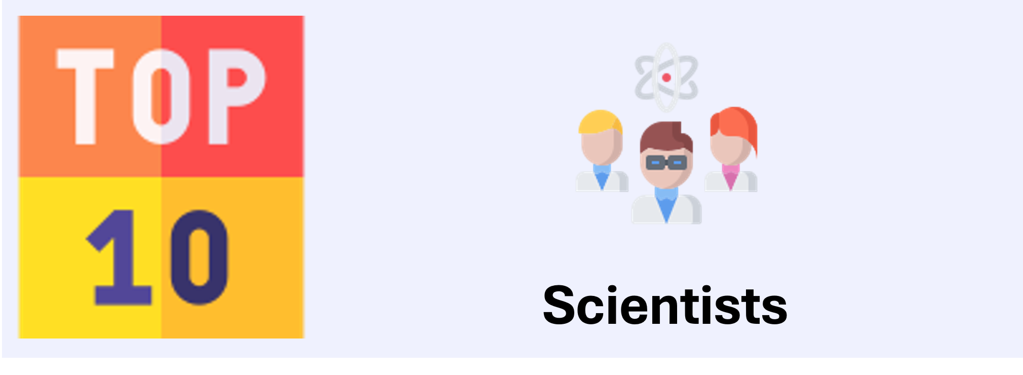 Top 10 Scientists